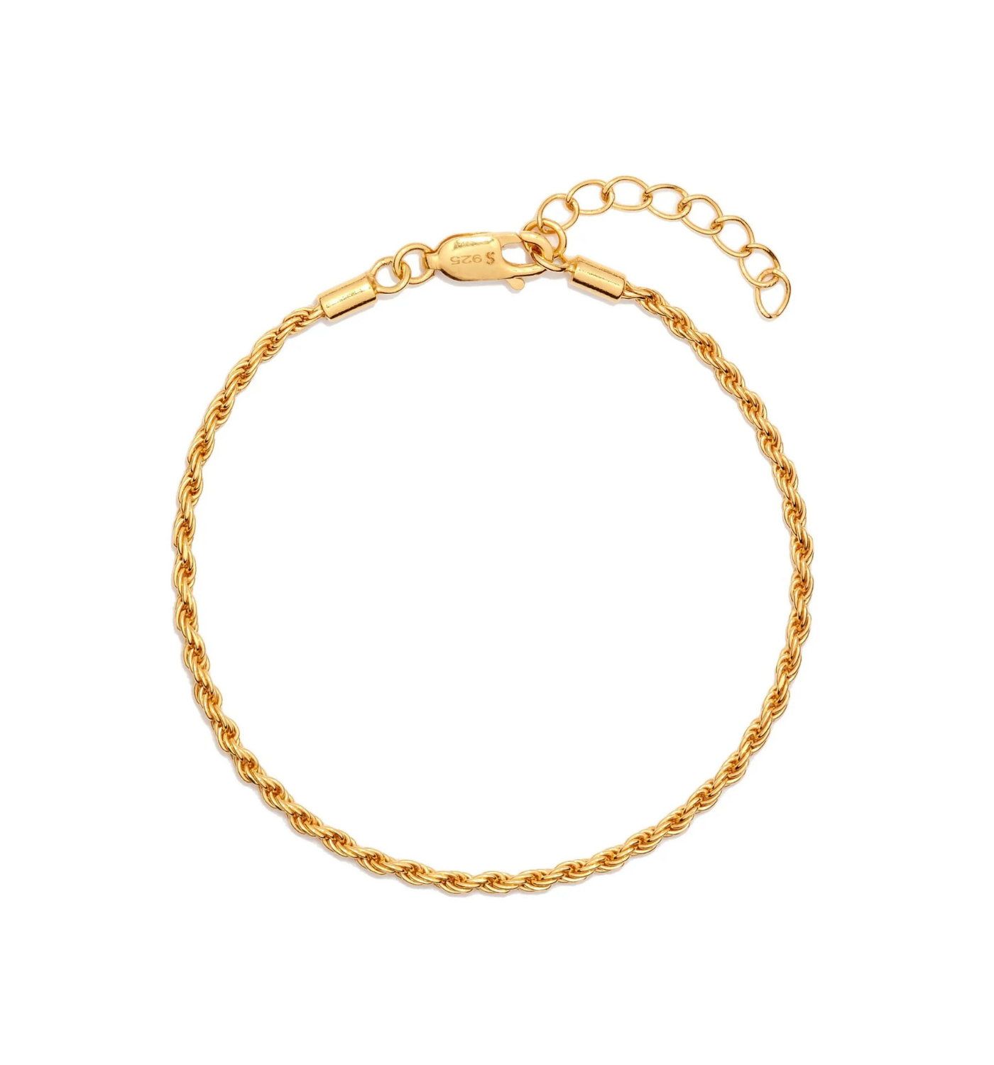 Bransoletka Ropey Gold