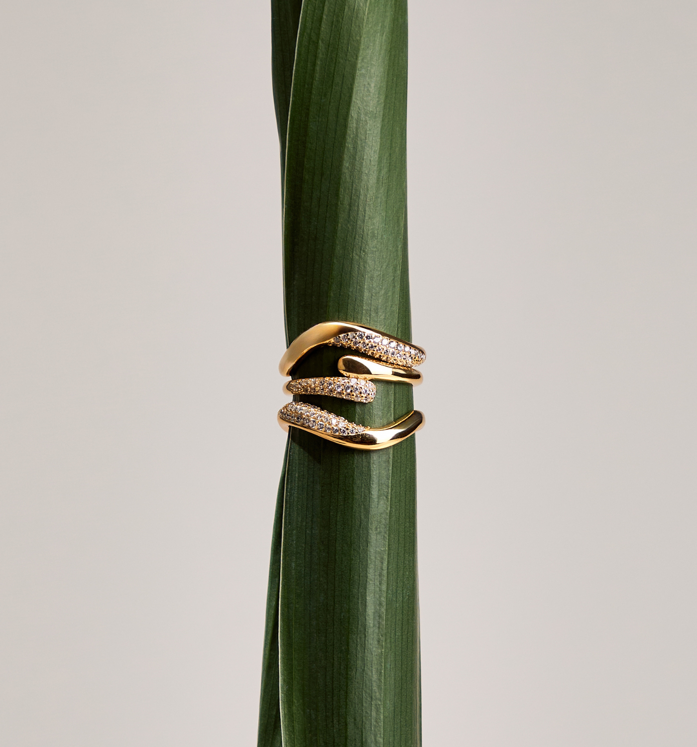 Pierścionek Airy Gold