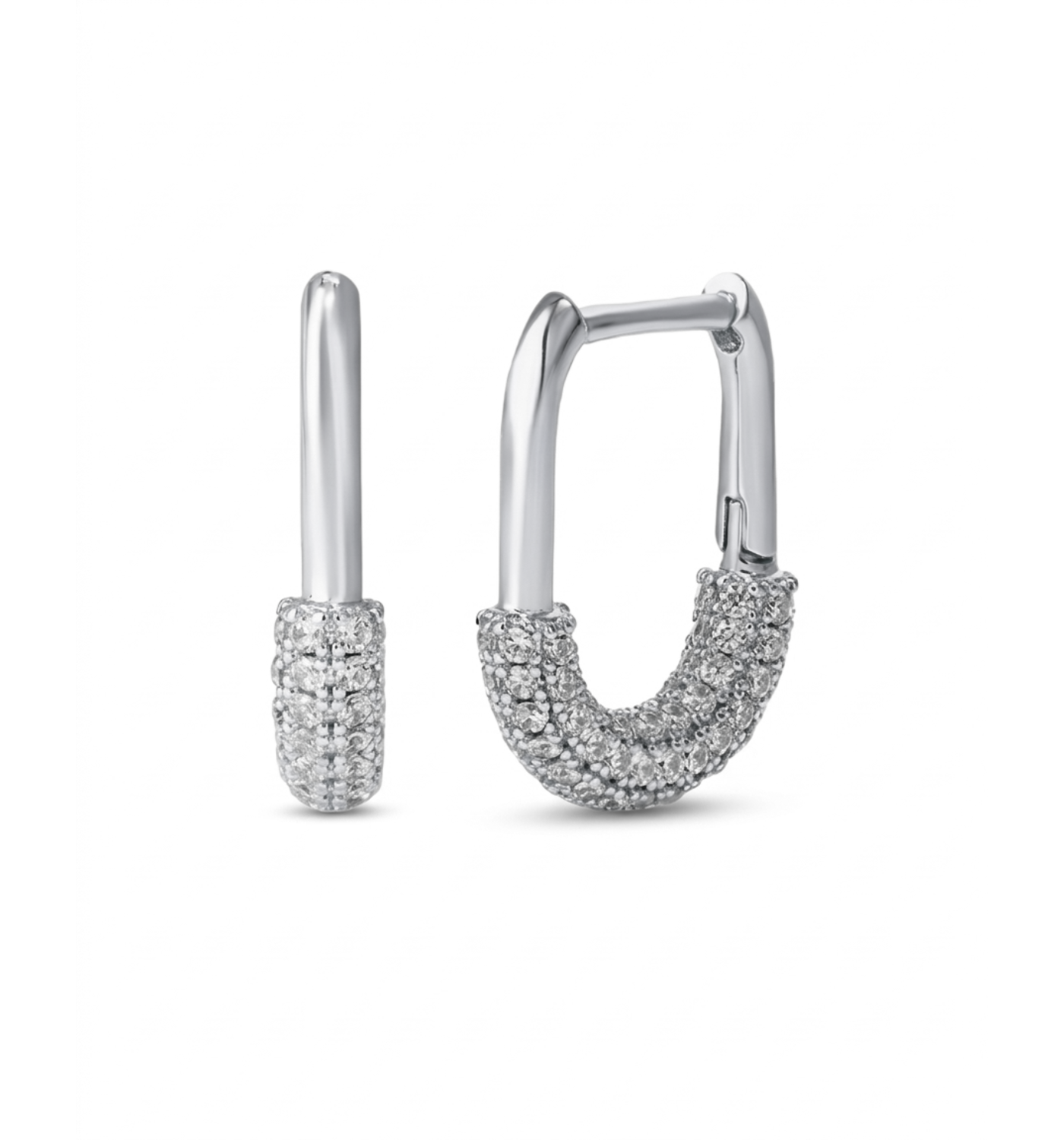 Fame Silver Earrings