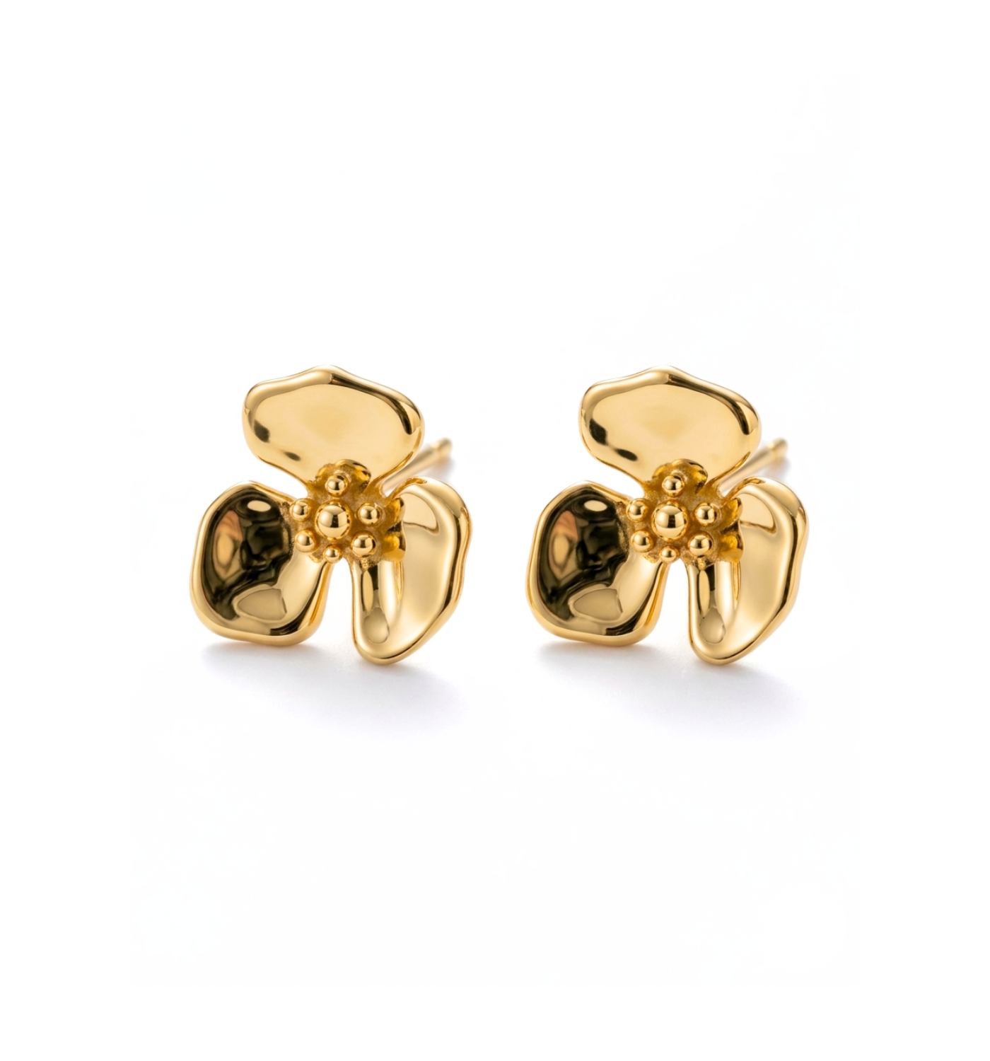 Flora Gold Earrings