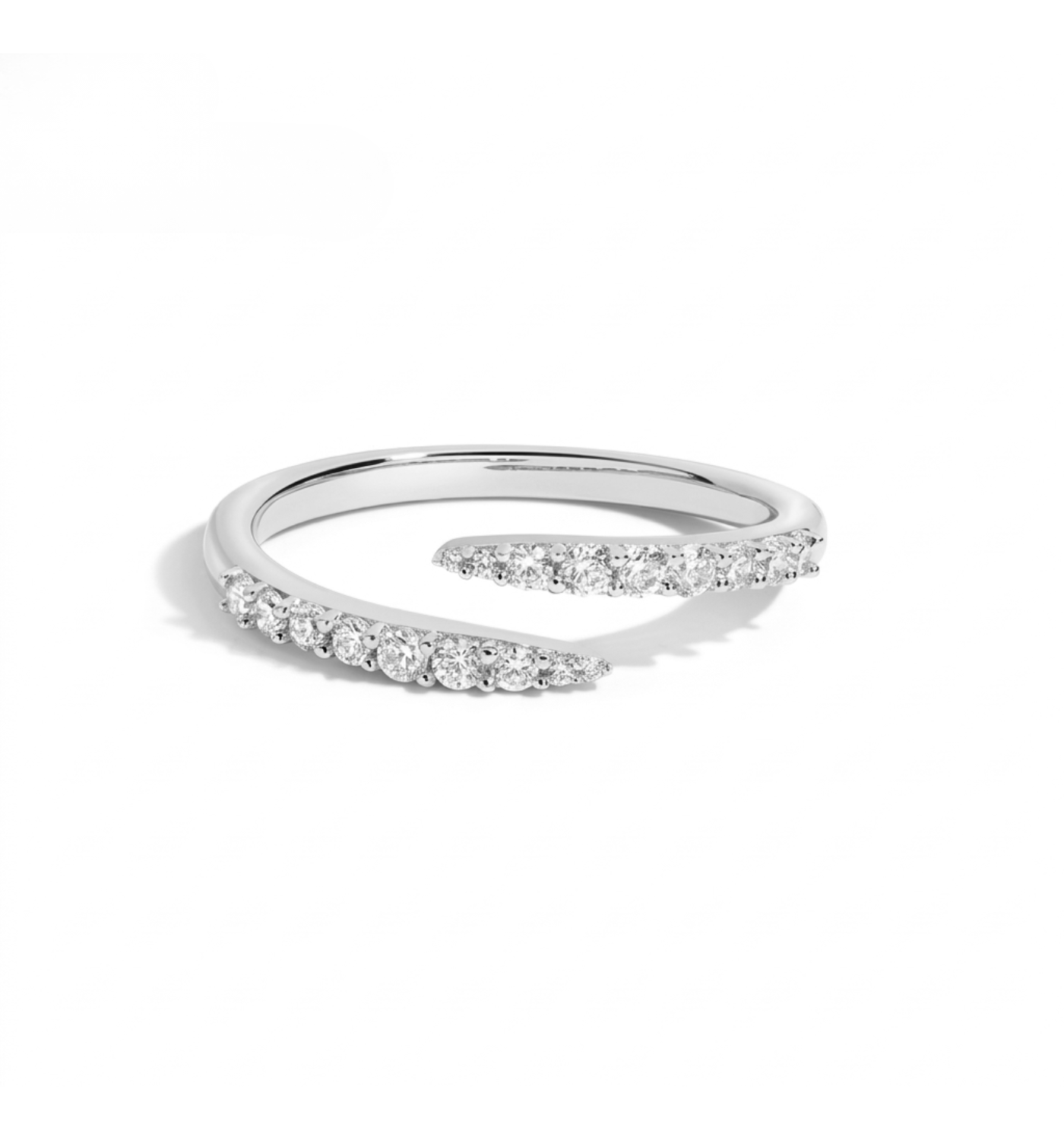 Pierścionek Spin Silver