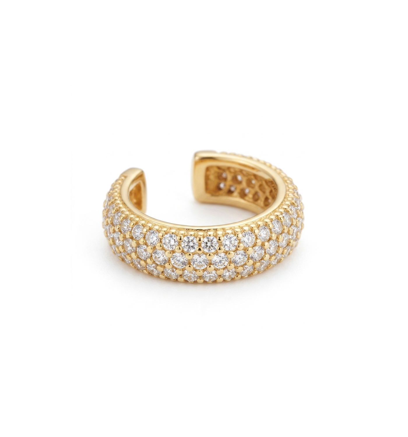 Nausznica Sparkle Gold