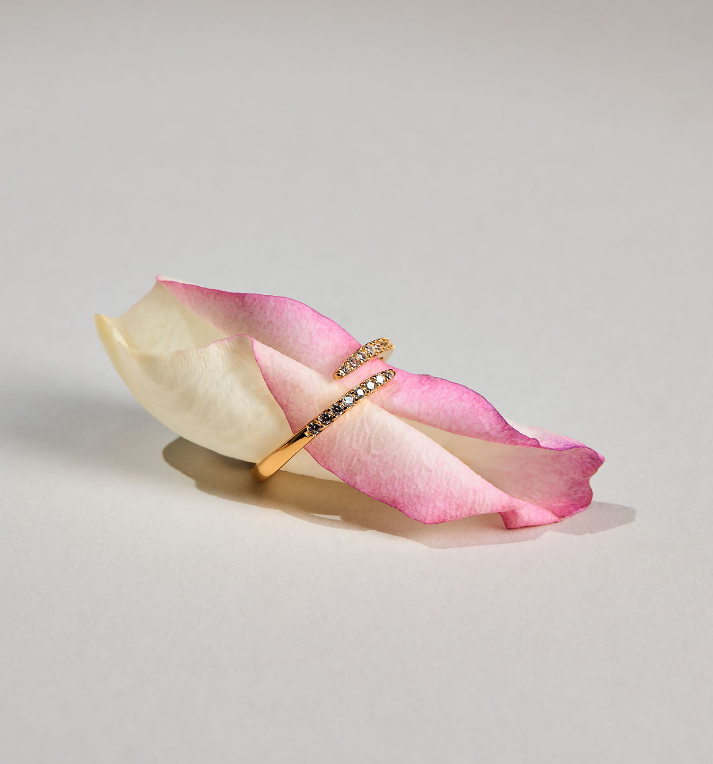 Pierścionek Spin Gold