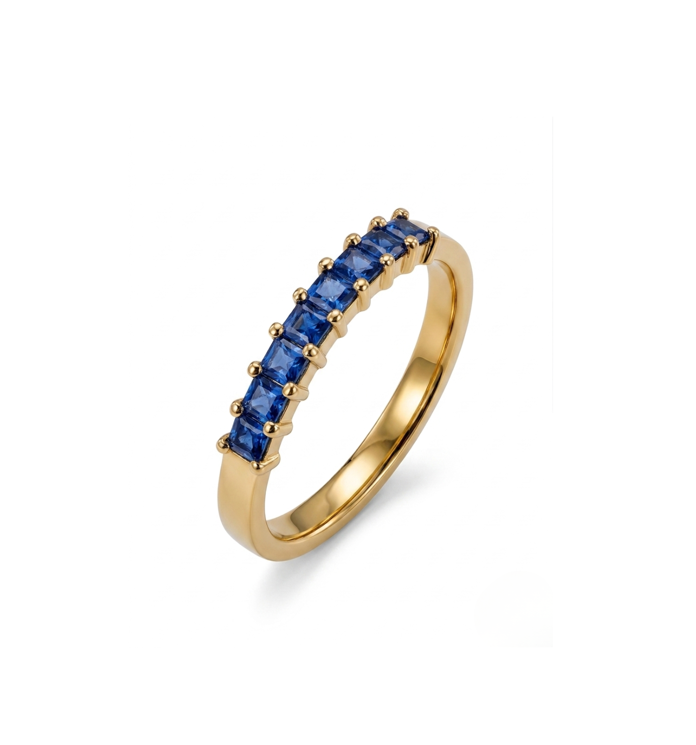 Ring with sapphire cubic zirconia Sapphire