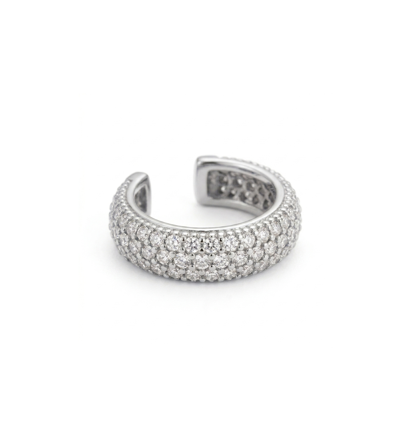 Nausznica Sparkle Silver